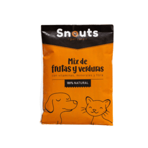 Mix de frutas y verduras para perros y gatos